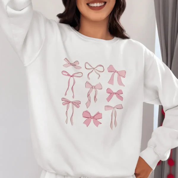 Cód. 553 - Moletom De Frio Flanelado Estampado Delicado Gola Redonda