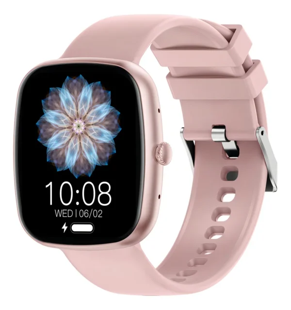 Cód. 854 - Relógio Inteligente Smartwatch Ultra Bazik Prime S35 Ultra Max, Masculino E Feminino Smartwatches Para Android, Ios 123 Modos Esporte Ip67 47mm Cor Rosa