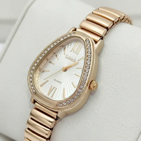 Cód. 868 - Relógio Feminino Serpente Cravejado Luxo Original