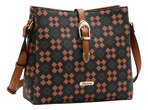 Cód. 180 - Bolsa Feminina Chenson New Elemento Gráfico Original 3485297