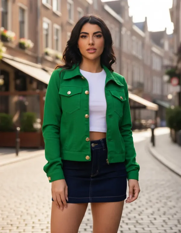 Cód. 698 - Jaqueta Jeans Feminina Varios Modelos Lançamento