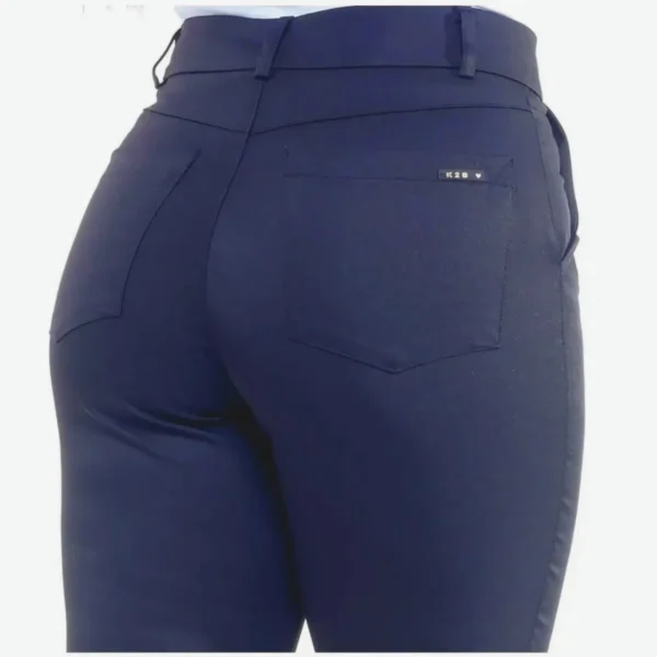 Cód. 402 - Calça Social Feminina K2b Cintura Alta Com Bolsos