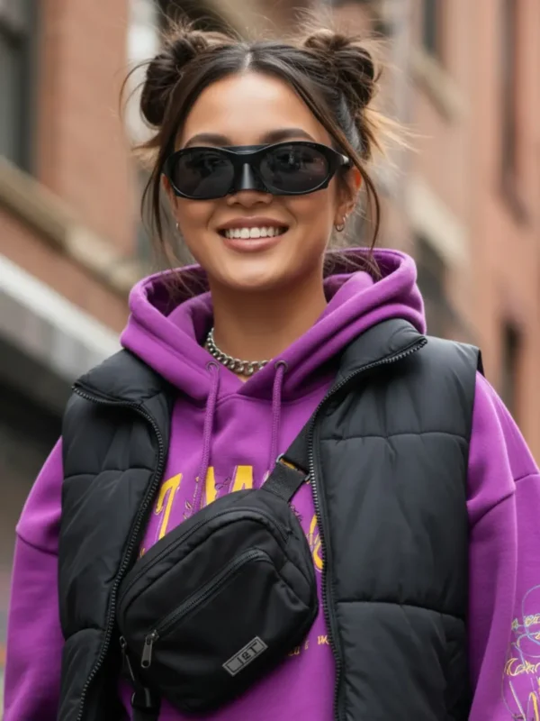 Cód. 826 - Óculos De Sol Plantaris Travis Scott Preto Unissex Podpah