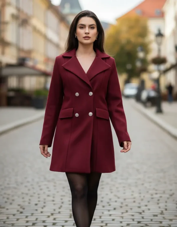 Cód. 654 - Casaco Max  La Batida Sobretudo Parka Feminino Sbt-006