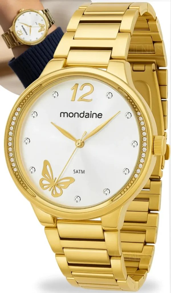 Cód. 902 - Relógio Mondaine Feminino 53758lpmvde1 Com E N F