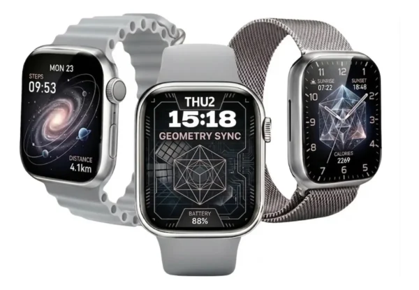 Cód. 889 - Relogio Smartwatch Mulher Inteligente Feminino Esportivo Chamadas Bluetooth