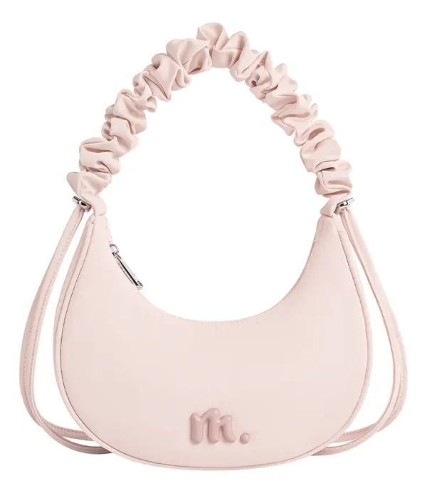 Cód. 198 - Bolsa Sylvie Mossdoom Leve Ajustável Plissada Feminina Forma