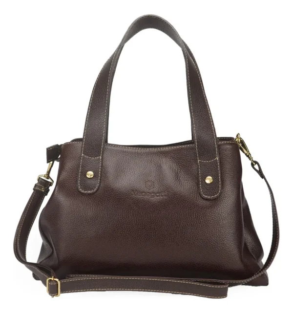 Cód. 135 - Bolsa Em Couro Legítimo Nouveau - Disponível Em Várias Cores