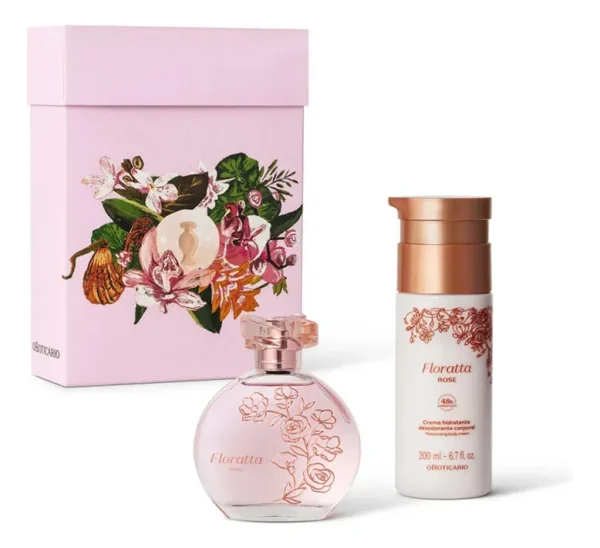 Cód. 954 - Presente Dia Das Mães Floratta Rosé (2 Itens)