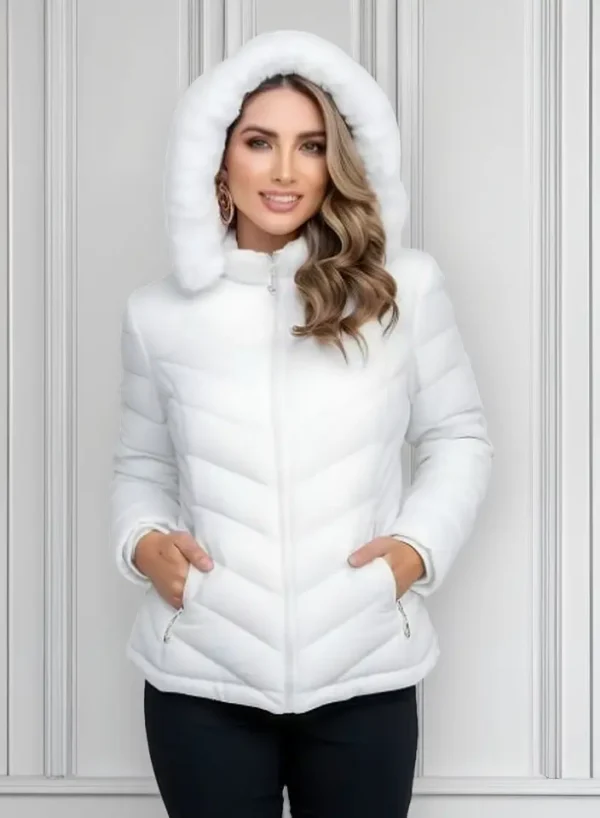 Cód. 592 - Casaco Feminino Peluciado Térmico Frio Intenso Bobojaco