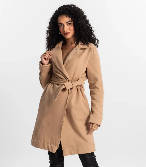 Cód. 722 - Trench Coat Feminino Rovitex Marrom