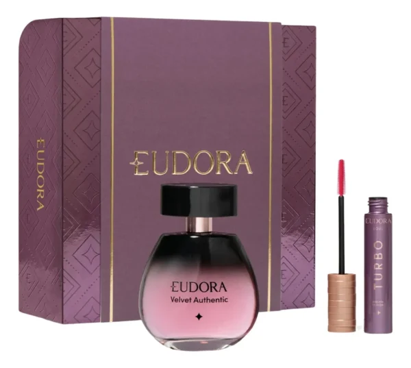 Cód. 968 - Presente Eudora Dia Das Mães Perfume Velvet Authentic E Máscara Soul