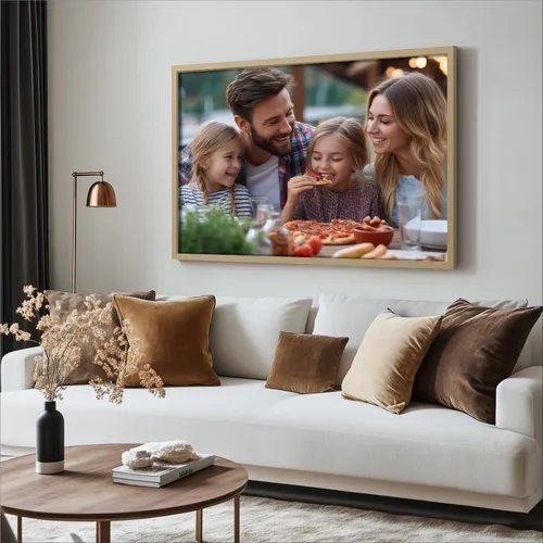 Cód. 1102 - Quadro Decorativo Personalizado Grande Moldura Quarto Sala