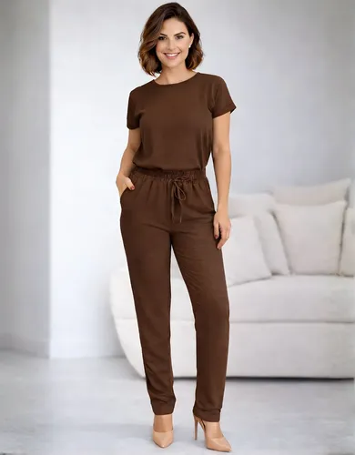 Cód. 922 - Conjunto Calça Blusa Soltinho Confort Manga Curta Casual