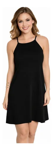 Cód. 1130 - Vestido Alcinha Feminino Curto Soltinho Casual Tribo Livre
