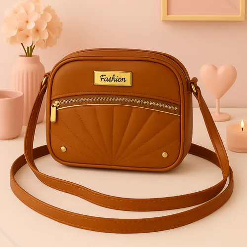 Cód. 936 - Bolsa Transversal Moderna Feminina Com Repartições Atacado