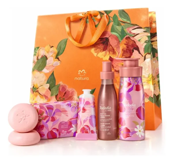 Cód. 1073 - Kit Presente Dia Das Mães Natura Tododia Flores Completo