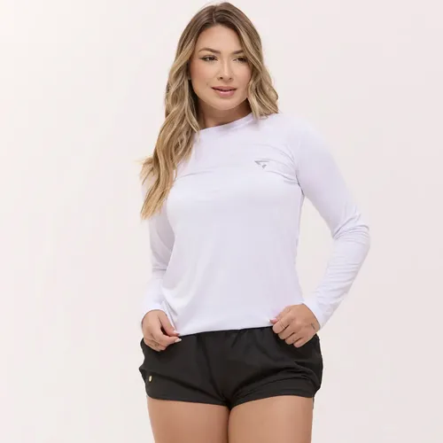 Cód. 1115 - Camiseta Termica Proteção Solar Manga Longa  Feminina