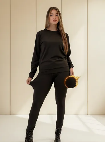 Cód. 941 - Conjunto Termico Flanelado Com Blusa E Calça Inverno Frio