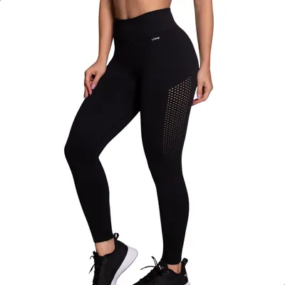 Cód. 86 - Calça Legging Fitness Zero Transparência Cintura Alta Selene